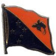 Flaggen-Pin/Anstecker Papua-Neuguinea vergoldet