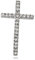 Goldmaid Damen-Anhänger Kreuz 585 Weißgold 24 Diamanten H 0,16 ct. Schmuck