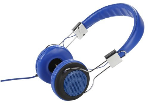 Vivanco COL 400 blue - Auriculares de diadema cerrados, azul