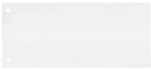 Bene Trennstreifen 201950WS Karton weiß 100 St./Pack.