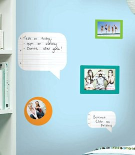 alles-meine.de GmbH 14 TLG. Set Wandtattoo - Notizen Fotorahmen - Wandsticker Stundenplan - Planer Aufkleber Plan Foto´s Notiz - Wandaufkleber/Sticker - Kinderzimmer Kinder Mäd..