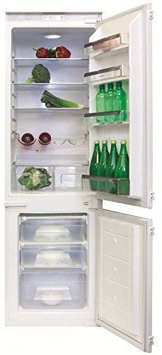CDA 190 Litre 70/30 Integrated Upright Fridge Freezer - White