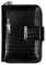 DrachenLeder Damen Portemonnaie Geldbörse schwarz Leder 9x3x13cm OPJ711S Leder Portemonnaie