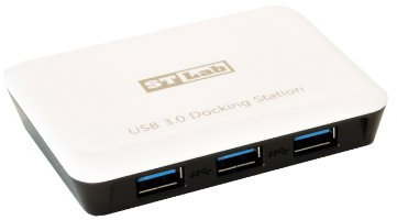 Exsys EX-1123-N USB 3.0 Hub und Gigabit LAN Adapter 3-Port