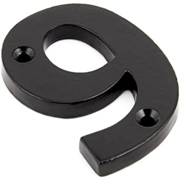 From the Anvil 83709 Numeral 9-Black