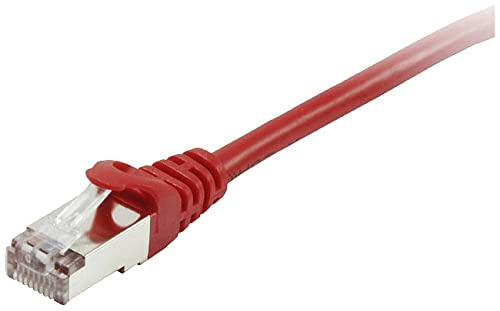 Equip Patchkabel RJ45 S/FTP Cat6 (SSTP) PIMF HF Polybeutel 20,00 m Rot
