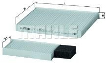MAHLE LA 570/S Interior Cabin Air Filter - Pollen Filter - Car