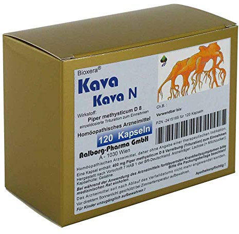 KAVA KAVA N D 8 Kapseln 120 St