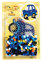 Hama Perlen 8922 Set Auto mit ca. 250 bunten Maxi Bügelperlen mit Durchmesser 10 mm, Stiftplatte in transparent, inkl. Bügelpapier, kreativer Bastelspaß für Groß und Klein