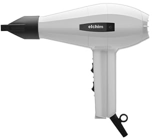 Elchim 2001 High Pressure Hair Dryer - white , 1 Count (Pack of 1)
