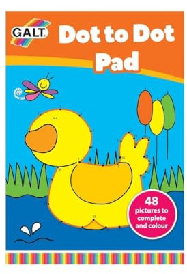 Galt Toys, Dot to Dot Pad, Activity Books for Kids, Ages 5 Years Plus