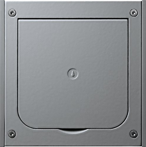 Gira 011800 Fußbodenleergehäuse Unterputz Alu-Druckguss