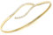 Carissima Gold Damen-Armreifen 375 Zirkonia Weiß - 1.35.1016