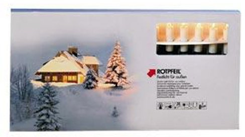Rotpfeil LED-Schaftlampen 3 x E10 0.1-0.2 W, warmweiß - klar 871 083 5890