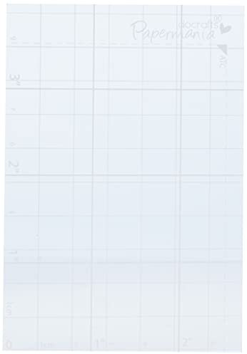 Papermania Stempelblock, 7 x 10,2 cm, transparent