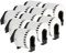 10er Set - Endlos-Etikett kompatibel zu Brothers DK-22205 | Thermopapier mit Kunststoffhalter / 62mm x 30,48 m| einsetzbar in Brother P-Touch QL 500 Series / 500 / 500A / 500BS / 500BW / 550 / 560 Series / 560 / 560VP / 560YX / 570 / 580 Series / 580 / 580N / 650TD / 700 / 710W / 720NW / 1000 Series / 1050 / 1050N / 1060N