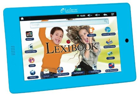 Lexibook MFC155DE Tablette Tactile 7  Android Bleu