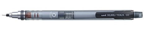 Uni-Ball M5450Z Ballpoint Pen-Black/Silver
