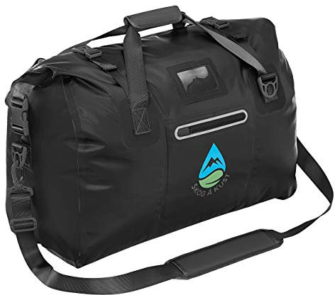 Skog Å Kust Uni-Erwachsene Duffelsak Gepäck-Koffer, Schwarz, 60L