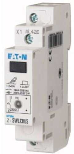Eaton 292300 Schalter, +LED, 230AC/DC, 1S, 16A, orange