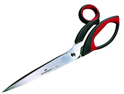 Durable Universalschere Supercut 10 Zoll / 25 cm, 1 Stück, schwarz/rot, 172001