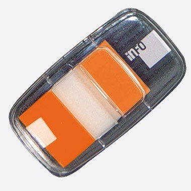 Haftstreifen 25x43mm 50Bl. orange