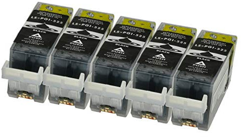 5 Tintenpatronen kompatibel für Canon PGI-525 Pixma IP 4850 4950 IX 6550 MG 5150 5240 5250 5340 5350 6150 6250 8150 8240 8250 MX 715 885 895