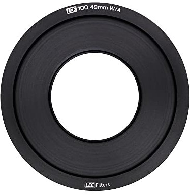 LEE Filters LEE100 FHWAAR49C Wide-Angle Adapter Ring 49mm Diameter Black Camera Accessory