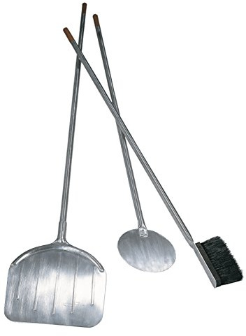 Lienbacher Pizzadreher Aluminium, Platte Edelstahl H/B = 168/21 cm