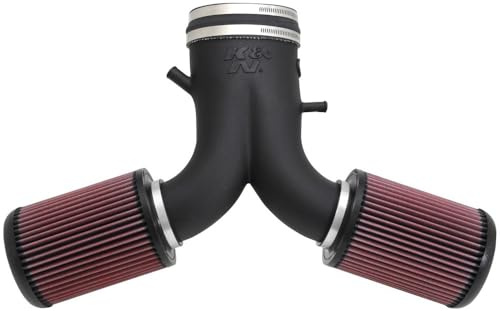 K&N Cold Air Intake System: High-Flow Air-Filter, Increase Performance & Horsepower: Compatible with 2003-2006 DODGE Viper, 57-1536