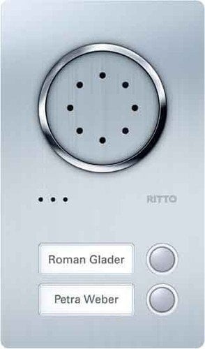 Ritto 1810220 Acero Edelstahl Türstation 2 WE