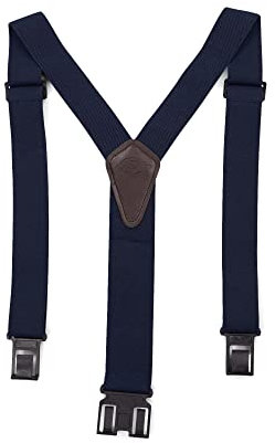 Dickies Men's Perry Y-Back Adjustable Suspender, Navy, One size