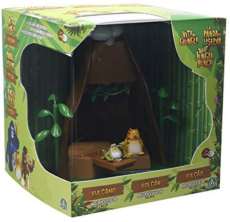 Giochi Preziosi - Vita da Giungla Playset Gioco Vulcano con 2 Personaggi, 20 cm