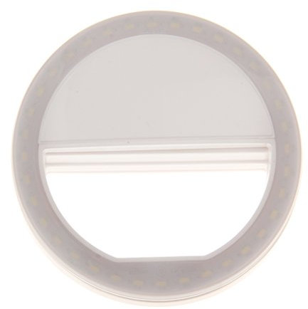 Nice Selfie LED Ring Flash Fill Light Clip Camera for iPhone Samsung HTC