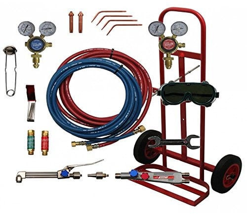 Portable Gas Welding / Cutting Kit & Trolley Regulator Spark Arrester SWP 2059