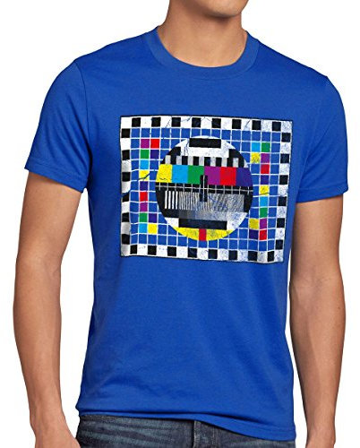 style3 Testbild Herren T-Shirt Sheldon, T-Shirt Hauptfarbe:Blau;Größe:M