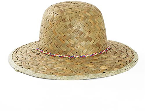 I LOVE FANCY DRESS CHINESISCHER ORIENTALISCHER Hut - KOSTÜM Hut ASIATISCHER Strohhut China Mann (Packung MIT 6)