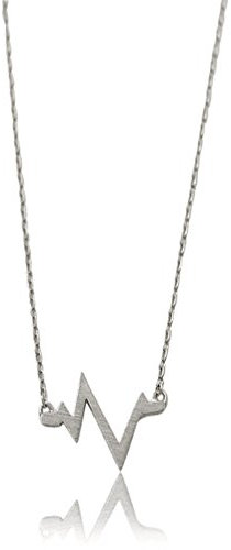 Soulsisters Halskette Herzschlag Silber als Trendige Damenhalskette