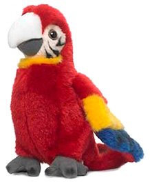 WWF Papagei mit Stimme 14cm