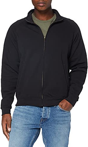 Fruit of the Loom Ss059m, Sudadera para Hombre, Black (Black/Black), Large