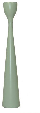 Freemover Rolf M Kerzenständer, Buchenholz, Vintage green, 5.5 cm