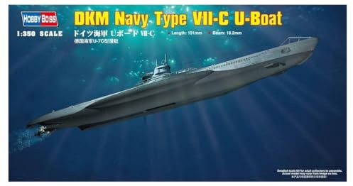 Hobby Boss 83505 Modellbausatz German Navy Type VII-C U-Boat