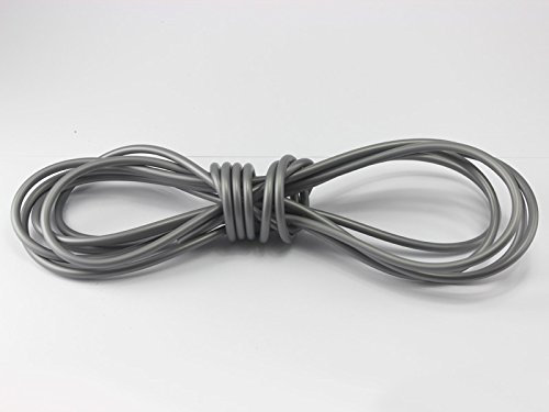 Unbekannt 10m Planenseil 8mm Silber Kunststoff Seilendverschluss Haken Anhänger Seil