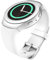 MoKo Cinturino Compatibile con Samsung Gear S2 Smartwatch, Cinturino Sportivo di Ricambio in Silicone Morbido per Gear S2 SM-R720/SM-R730, Bianco