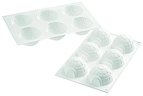 Silikomart 26.201.87.0063 Moules à Forme spécifique, Silicone, Blanc, 4 x 17,5 x 28,5 cm 194961
