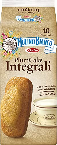 Mulino Bianco Merendine Plumcake Integrale con Farina di Avena e Yogurt, Snack Dolce per la Merenda - 330 gr