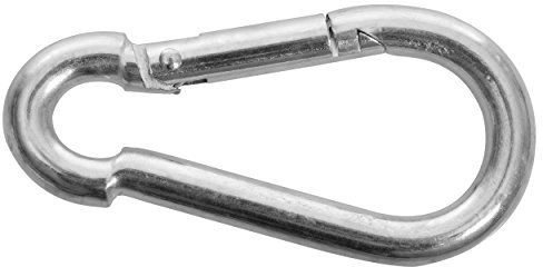 Karabinerhaken mittel, 8 cm