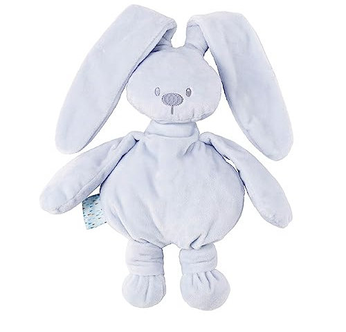 Nattou Kuscheltier Hase Lapidou, Wegbegleiter ab der Geburt, 36 cm, Blau