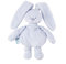 Nattou Kuscheltier Hase Lapidou, Wegbegleiter ab der Geburt, 36 cm, Blau