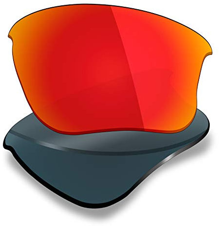 Mryok Polarized Replacement Lenses for Oakley Flak Jacket XLJ - Fire Red